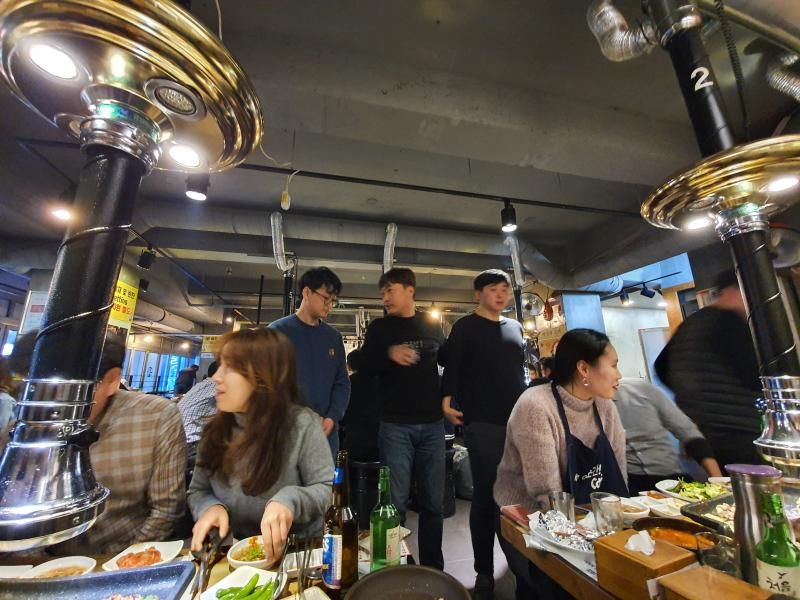 허브링크 팀 회식